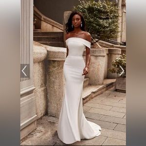 Crystal Gown Wedding Dress alamourthelabel